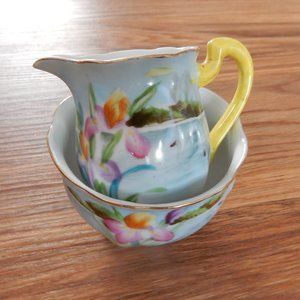 cream & sugar. china